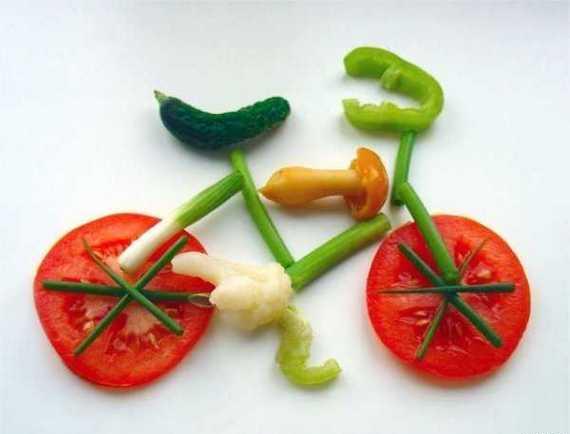Con los tipos de cortes de  verduras, podemos crear imagines o figuras que motivan a comer.