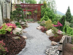 Los tipos de plantas ornamentales se pueden ocupar en el diseño de un jardín estilo japones. 