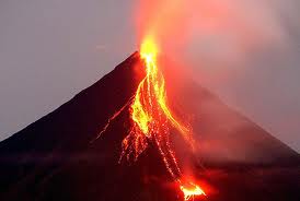 Tipos de volcanes, activos