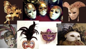 Tipos de máscaras de Venecia